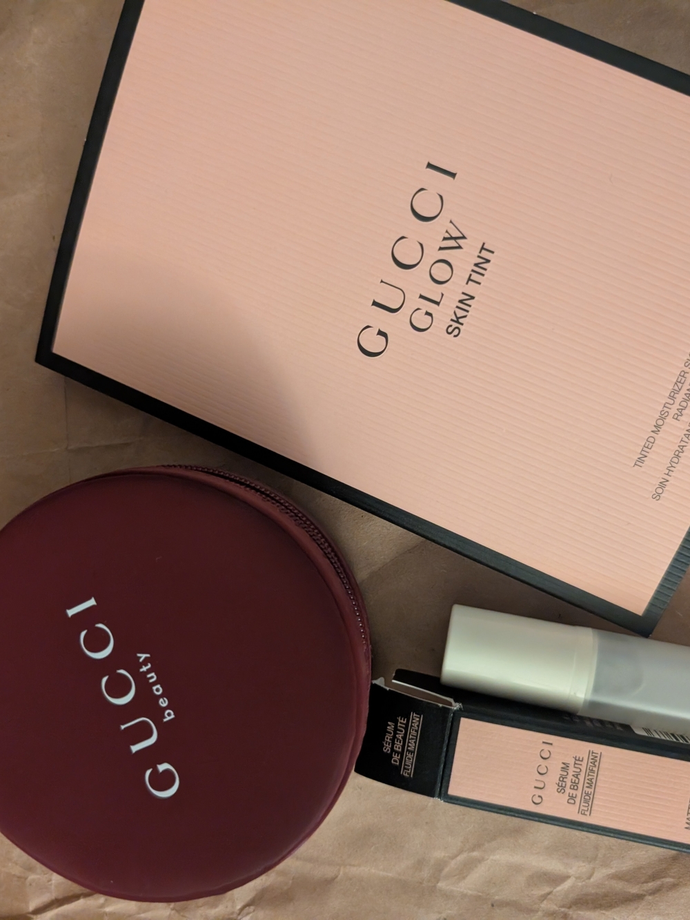 Gucci Mini Pouch + Gucci Samples